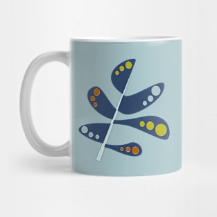 Colorful Abstract Plant Mug